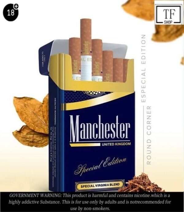 Manchester Special Edition Blue Cigarettes in Australia